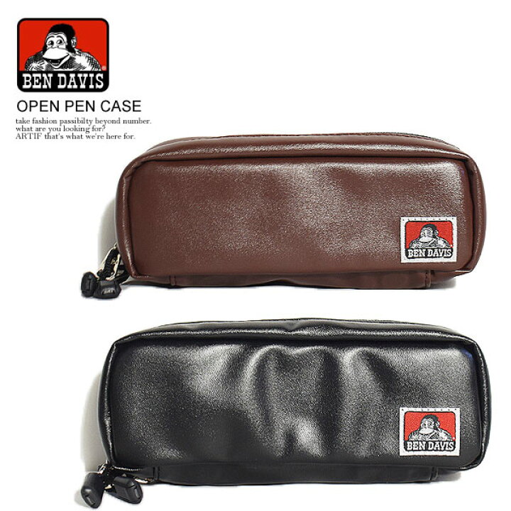 楽天市場 Ben Davis ベンデイビス Open Pen Case メンズ レディース ペンケース ストリート系 Bendavis ベンデービス ブランド おしゃれ かっこいい 筆入れ 筆箱 高校生 大人 ペン ケース かわいい ゴリラ シンプル 文房具 ペンポーチ ａｒｔｉｆ