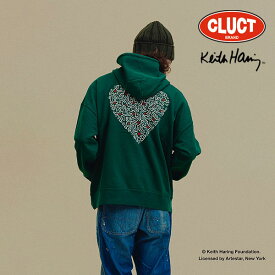 CLUCT×Keith Haring(キース・ヘリング) クラクト #G [HOODIE] Keith Haring メンズ パーカー プルオーバー コラボレーション 送料無料