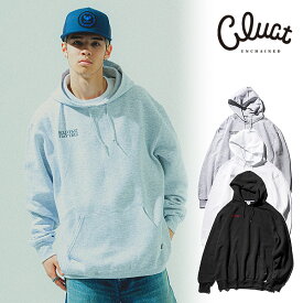 2024 夏秋 先行予約 9月〜10月入荷予定 CLUCT クラクト HOLD FAST[RUSSELL HOODIE] メンズ パーカー 送料無料 キャンセル不可