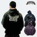2026 冬 先行予約 10月～11月入荷予定 CLUCT クラクト RISE [FADE ZIP HOODIE] メンズ パーカー 送料無料 キャンセル不可