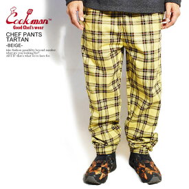 COOKMAN クックマン CHEF PANTS TARTAN -BEIGE- メンズ パンツ シェフパンツ イージーパンツ 送料無料 ストリート おしゃれ かっこいい カジュアル ファッション cookman