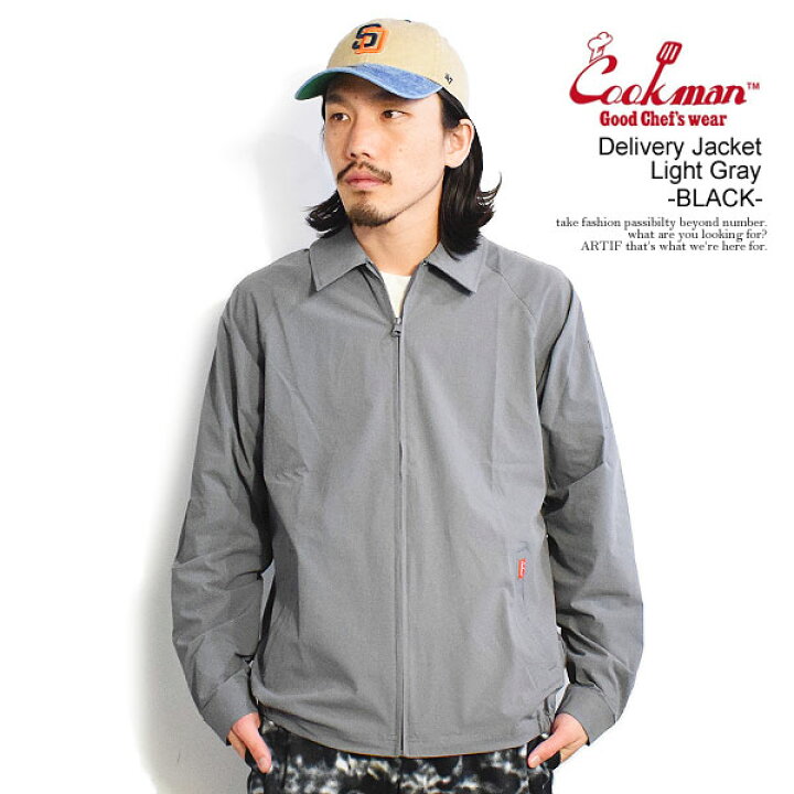 楽天市場】COOKMAN クックマン Delivery Jacket Light Gray -GRAY 