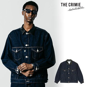 2026 �H�~ ��s�\�� 1�����{�`���{���ח\�� CRIMIE �N���C�~�[ BRON FREE SELVEDGE ONE WASH DENIM TYPE III JACKET - INDIGO MADE IN JAPAN �W���P�b�g �������� �L�����Z���s��