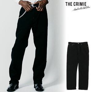 2026 �H�~ ��s�\�� 1�����{�`���{���ח\�� CRIMIE �N���C�~�[ BORN FREE STRAIGHT ESSENTIAL SELVEDGE ONE WASH JEANS - BLACK MADE IN JAPAN �p���c �������� �L�����Z���s��