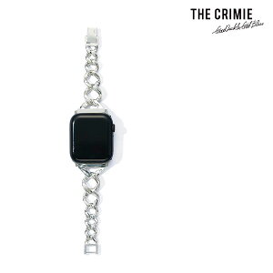 2025 H~ s\ [J[񂹑Ή CRIMIE NC~[ APPLE WATCH LINK CHAIN GRADATION SILVER BAND / 45A44A42mmΉ ohuXbg  LZs