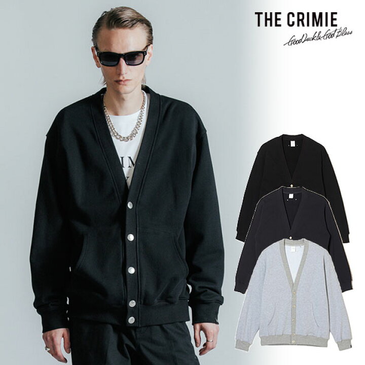 楽天市場】CRIMIE クライミー SWEAT CARDIGAN カーディガン 送料無料 