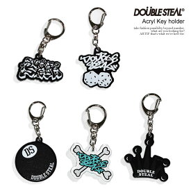 DOUBLE STEAL ダブルスティール Acryl Key holder メンズ キーホルダー キーリング アクリルキーホルダー ストリート