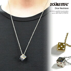 DOUBLE STEAL ダブルスティール Dice Necklace メンズ ネックレス チャームネックレス アクセサリー 送料無料 ストリート