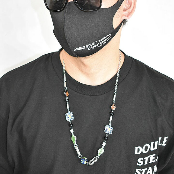 楽天市場 30 Off Sale セール Double Steal ダブルスティール Flower Chain Necklace メンズ ネックレス チェーン アクセサリー シンプル ストリート おしゃれ かっこいい カジュアル ファッション ファッション Doublesteal ａｒｔｉｆ