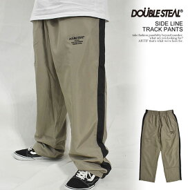 DOUBLE STEAL ダブルスティール SIDE LINE TRACK PANTS メンズ パンツ トラックパンツ ジャージー 送料無料 ストリート