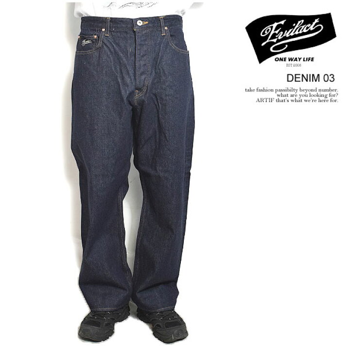 楽天市場】EVILACT イーブルアクト EVILACT DENIM 03 メンズ パンツ 