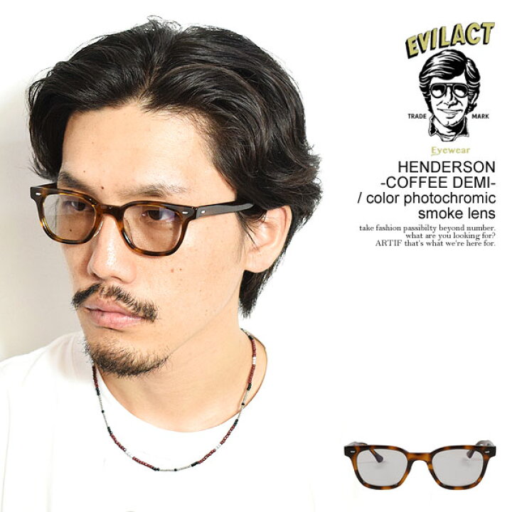楽天市場】EVILACT EYEWEAR イーブルアクト アイウェア HENDERSON 