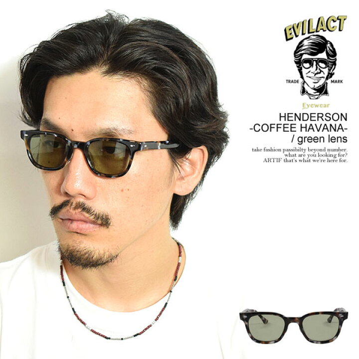 楽天市場】EVILACT EYEWEAR イーブルアクト アイウェア HENDERSON 