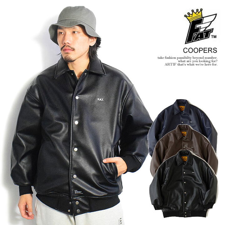楽天市場】FAT エフエーティー COOPERS メンズ ジャケット ブルゾン 