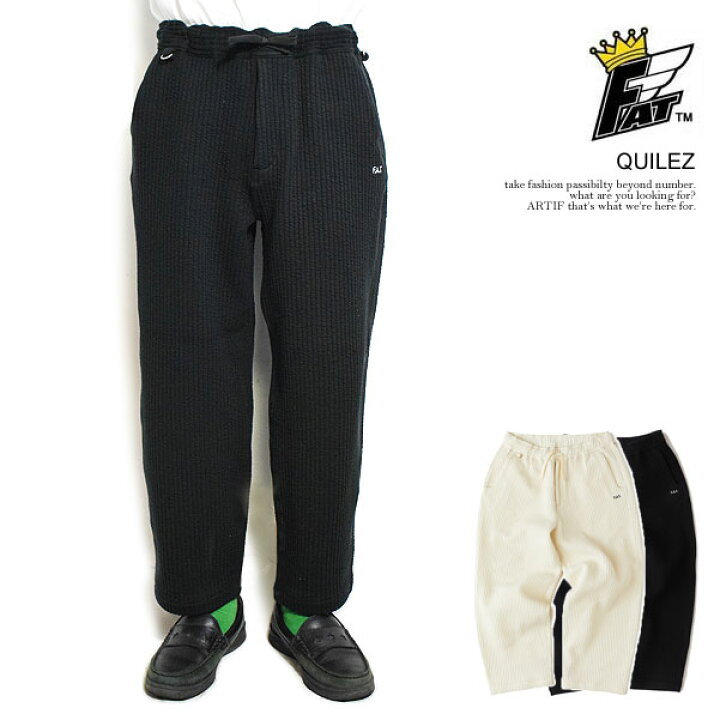 楽天市場】30%OFF SALE セール FAT エフエーティー QUILEZ パンツ 