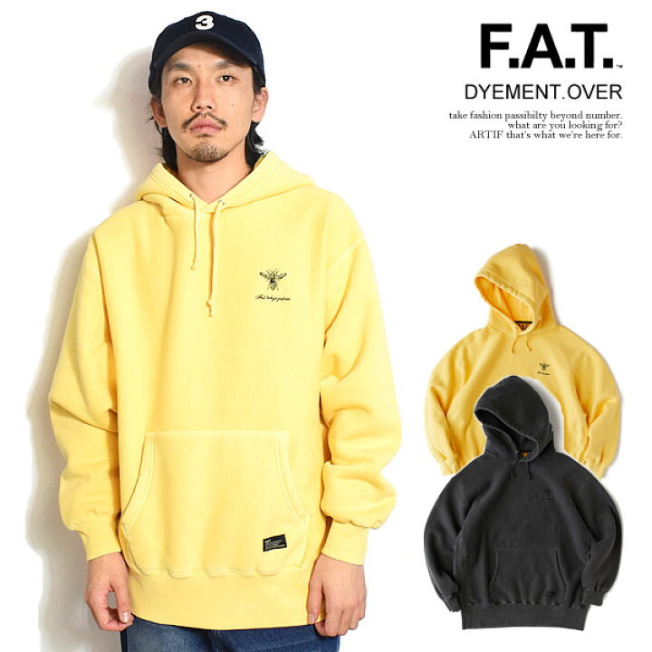 楽天市場】FAT エフエーティー DYEMENT.OVER メンズ パーカー プル  