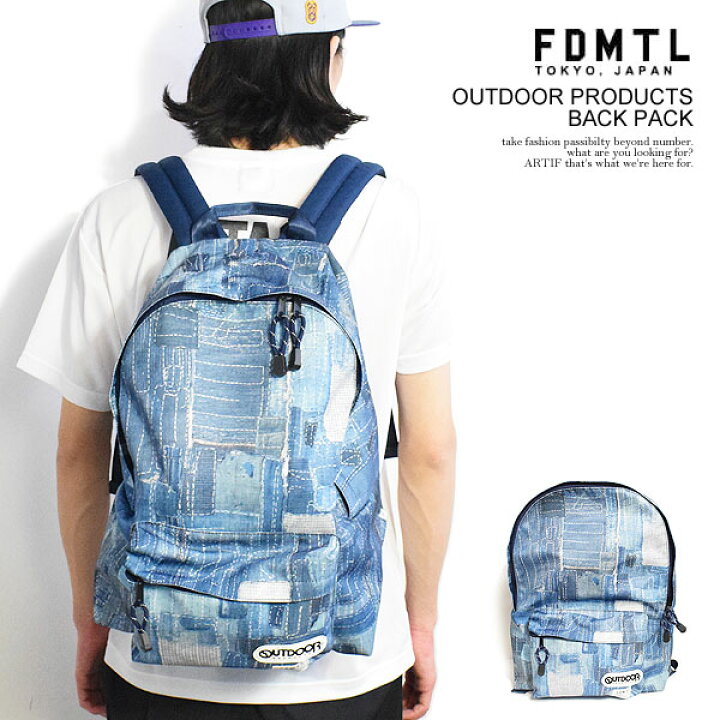 楽天市場】FDMTL ファンダメンタル OUTDOOR PRODUCTS BACK PACK メンズ 