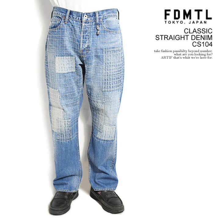 楽天市場】FDMTL ファンダメンタル CLASSIC STRAIGHT DENIM CS104 