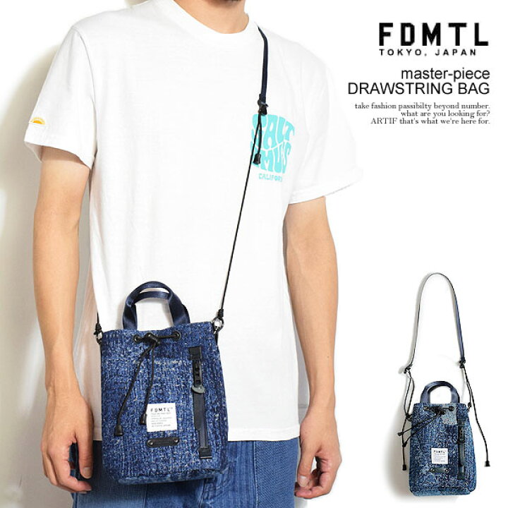 楽天市場】FDMTL ファンダメンタル master-piece DRAWSTRING BAG 