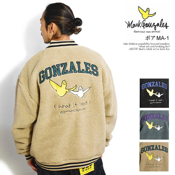 楽天市場】30％OFF SALE セール Mark Gonzales マーク ゴンザレス ボア 