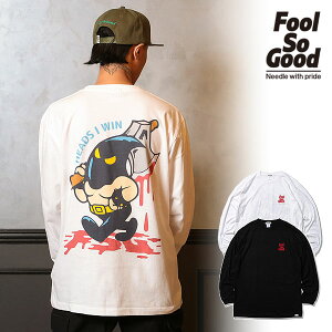 50��OFF SALE �Z�[�� Fool So Good �t�[���\�[�O�b�h BLOODTHIRSTY LONG SLEEVE TEE �����Y T�V���c