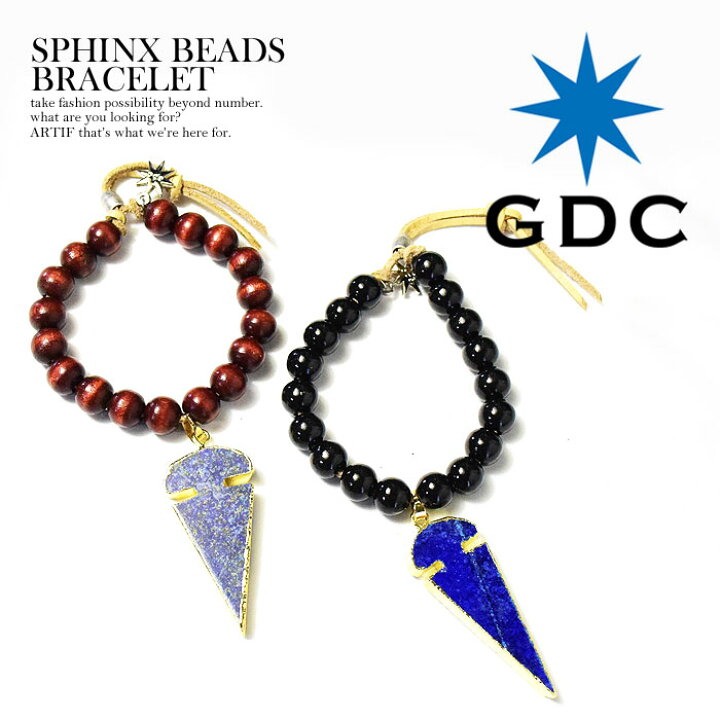 楽天市場】GDC ジーディーシー SPHINX BEADS BRACELET メンズ 