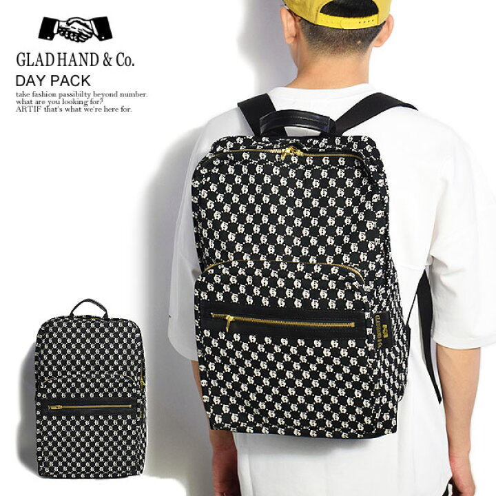 楽天市場】GLAD HAND グラッドハンド DAYPACK メンズ バッグ リュック 