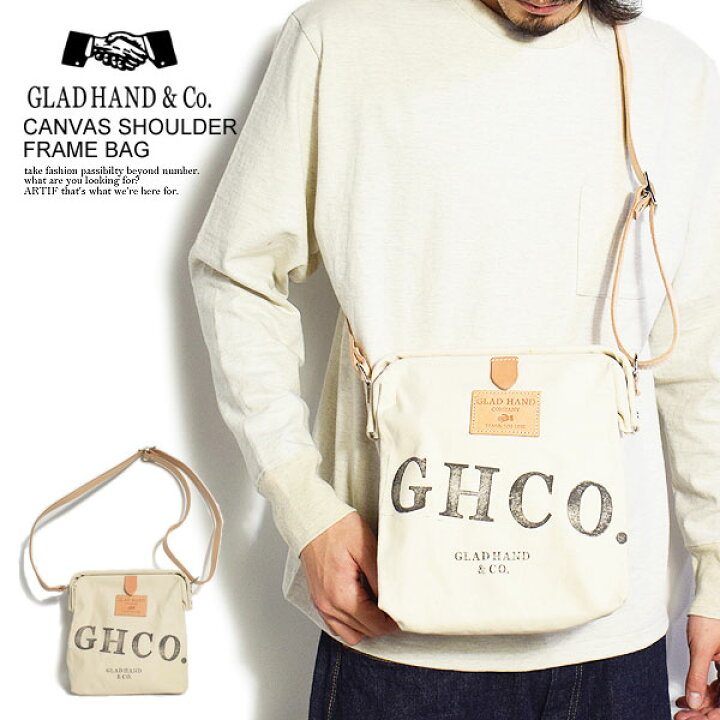 楽天市場】GLAD HAND × HERITAGE グラッドハンド CANVAS SHOULDER 