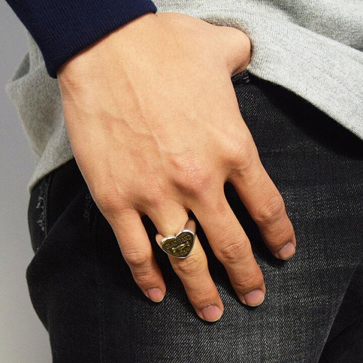 楽天市場】GLAD HAND グラッドハンド BUTTON RING HEART -SMALL  