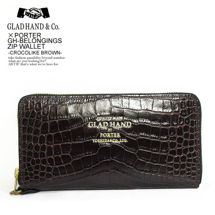 楽天市場】GLAD HAND×PORTER グラッドハンド×ポーター GH-BELONGINGS 