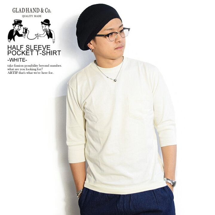 楽天市場】GLAD HAND グラッドハンド HALF SLEEVE POCKET T-SHIRT 