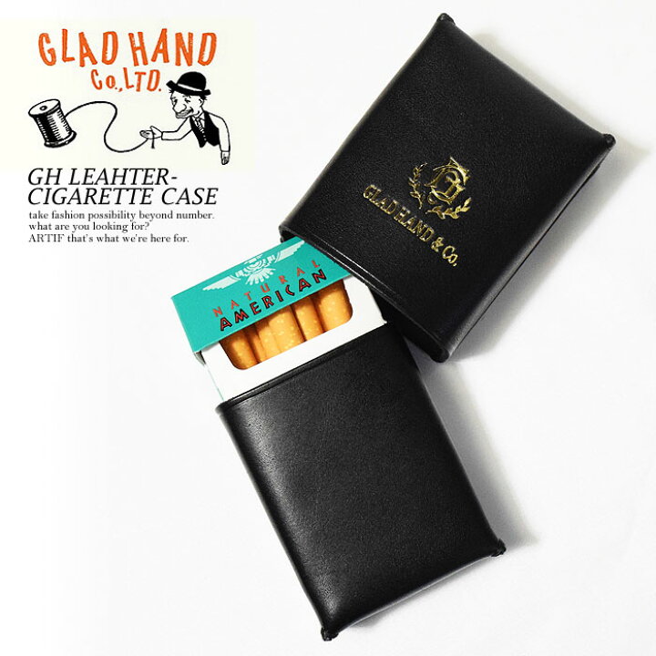 楽天市場】GLAD HAND グラッドハンド GH LEATHER-CIGARETTE CASE 