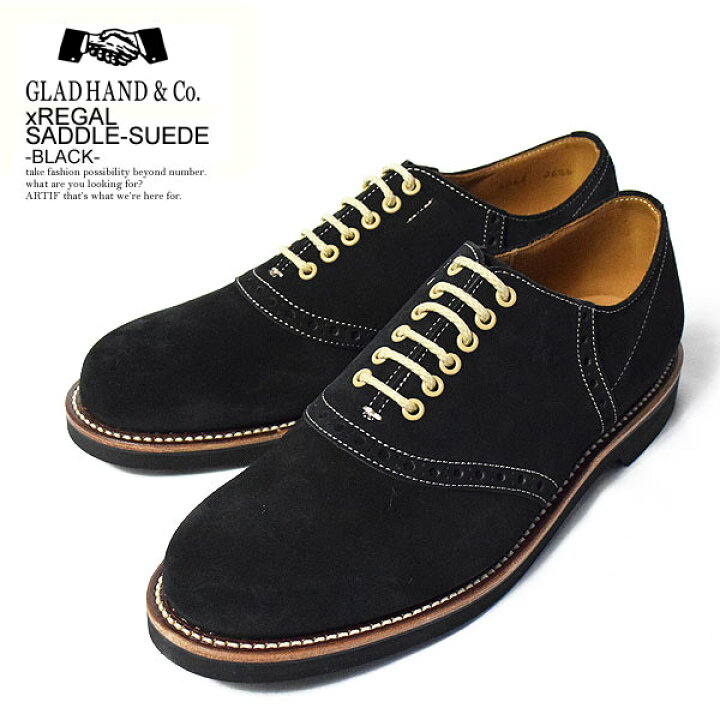 楽天市場】GLAD HAND×REGAL グラッドハンド×リーガル SADDLE-SUEDE 