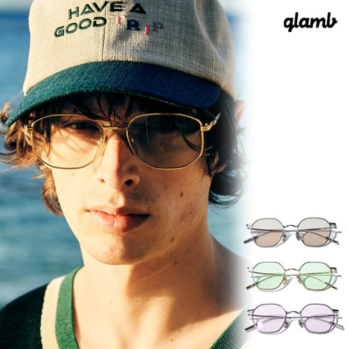 楽天市場】glamb グラム Hexagon Sunglasses ヘキサゴンサングラス 
