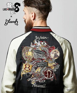 glamb×�����@��8 glamb �O���� Kazuma Kiryu Ska Jumper �J�Y�}�L�����E�X�J�W�����p�[ �����Y �W���P�b�g �R���{ ��������