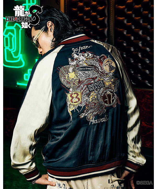 楽天市場】glamb×龍が如く8 glamb グラム Kazuma Kiryu Ska Jumper 