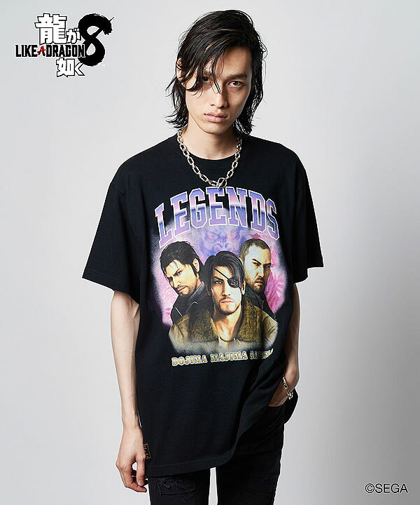 楽天市場】glamb×龍が如く8 glamb グラム 3 Legends T-shirts スリー 