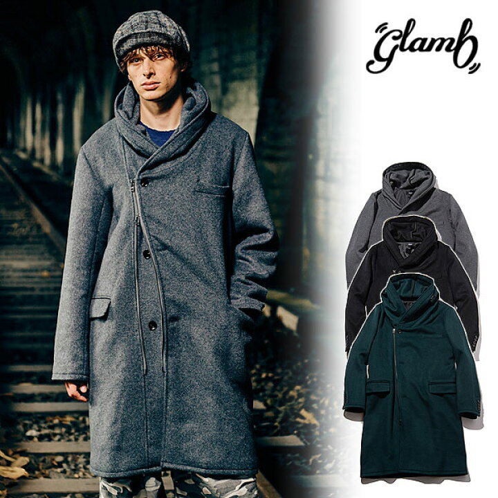 楽天市場】glamb グラム Carol Long Coat キャロルロングコート コート 