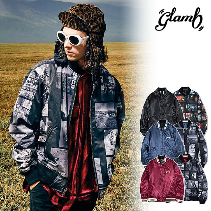 楽天市場】glamb グラム Reversible City Blouson リバーシブルシティ  