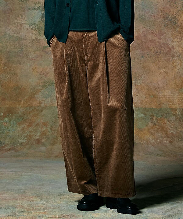 楽天市場】glamb グラム Tuck Corduroy Pants タックコーデュロイ 