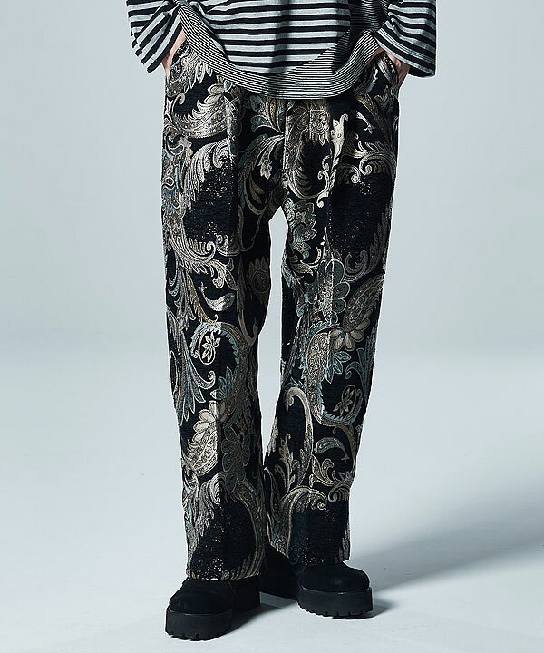 楽天市場】glamb グラム Gobelin Baggy Pants ゴブランバギーパンツ  