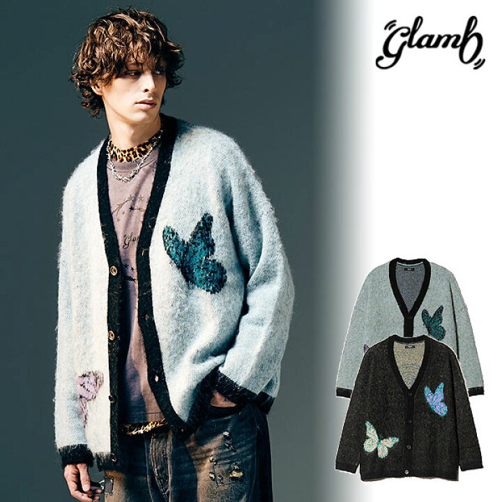 楽天市場】glamb グラム Rebirth Cardigan リバースカーディガン 
