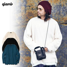 glamb グラム Oversized Rib Knit メンズ オーバーサイズリブニット セーター 送料無料