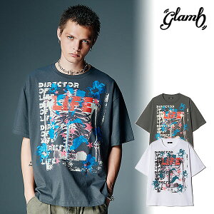 2026 �H ��s�\�� 7�����{�`8����{���ח\�� glamb �O���� LIFE Cutsew T�V���c ���C�t�J�b�g�\�[ �������� �L�����Z���s��