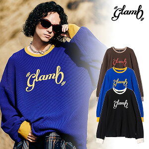 glamb �O���� All Purpose Waffle Cutsew T�V���c �I�[���p�[�|�[�Y���b�t���J�b�g�\�[ ��������