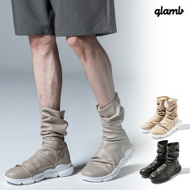glamb グラム Drape Long Boots ドレープロングブーツ ブーツ 送料無料