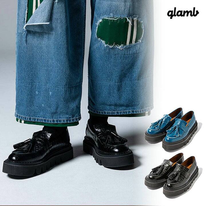 楽天市場】20％OFF SALE セール glamb グラム Shark Sole Loaffers 