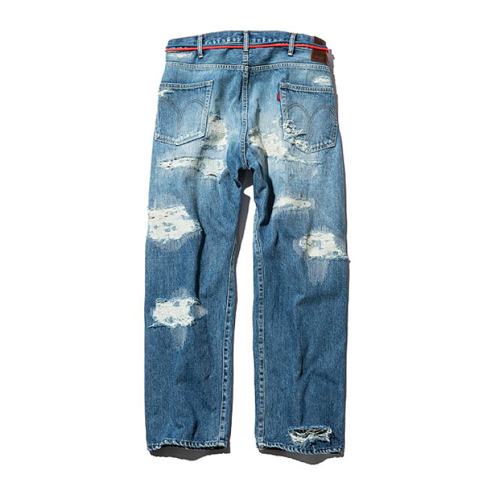 楽天市場】30％OFF SALE セール glamb グラム Heavy Damage Wide Denim 