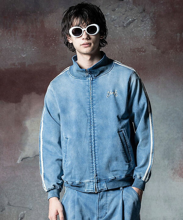 楽天市場】glamb グラム Knit Denim Jersey ニットデニムジャージ  