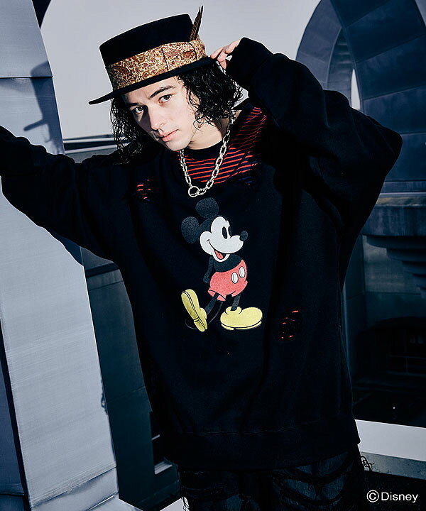 楽天市場】glamb グラム Mickey Mouse Sweat ミッキーマウススウェット 